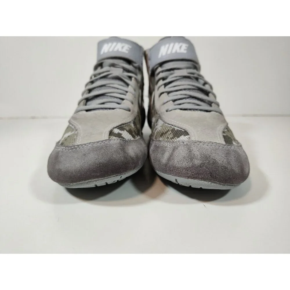 Nike Speedsweep VII Wrestling Shoes Men's 9.5  Gray Digital Camo 366683-003 MMA - Picture 3 of 10